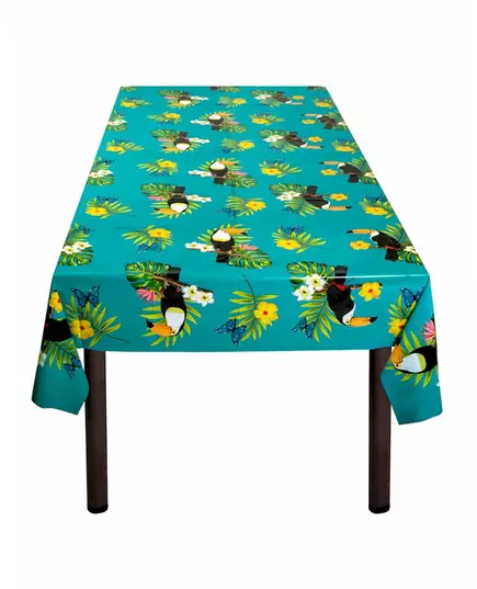 Nappe en plastique toucan 130 x 180 cm