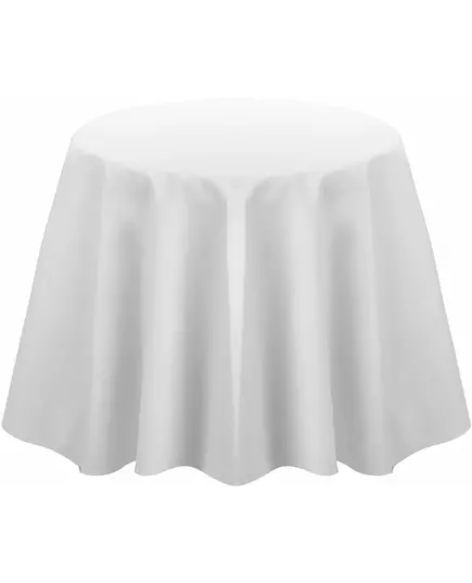 Nappe ronde blanche non tissée 2,40 m