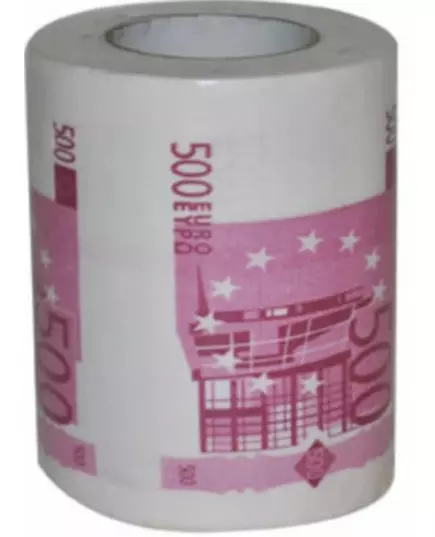Papier toilette humoristique billet500 euros