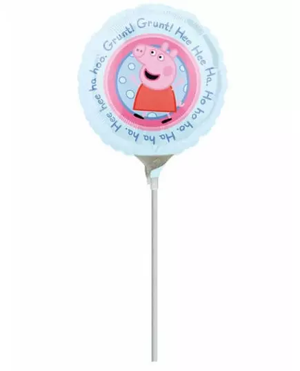 Petit ballon aluminium Peppa Pig™ 23 cm