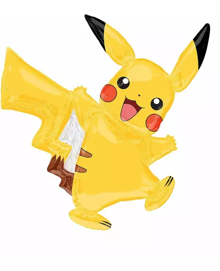 Petit ballon aluminium Pikachu Pokémon™ 27 x 33 cm