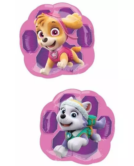 Kleine aluminium ballon Skye en Everest Paw Patrol™