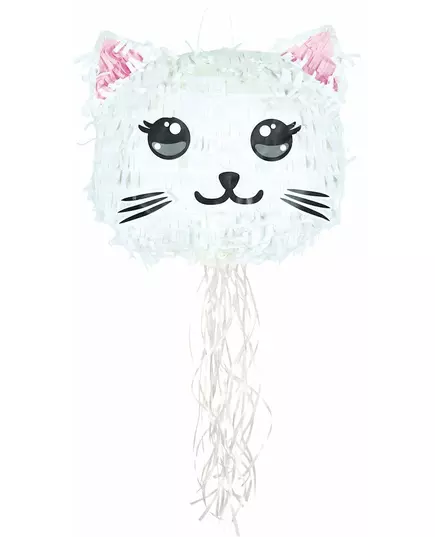 Witte Kawaii Cat pinata