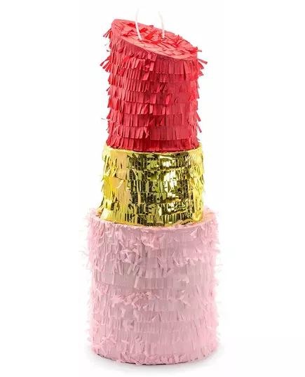 Piñata rouge à lèvres 20 x 54 x 20 cm