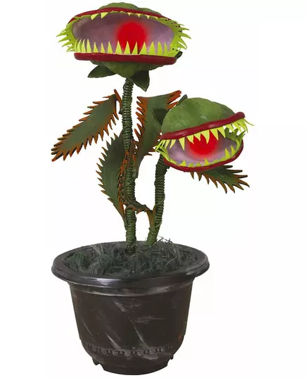 Geanimeerde vleesetende plant 42 cm