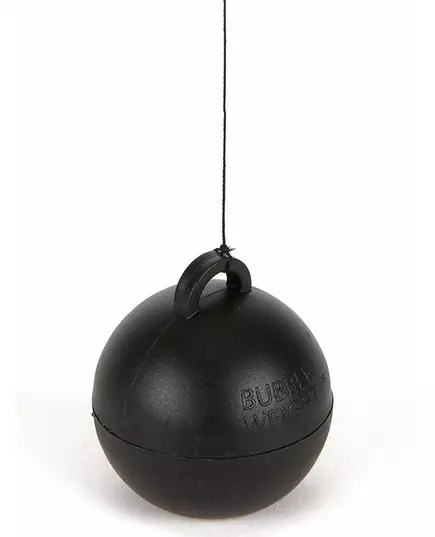 Zwart helium ballon gewichtje