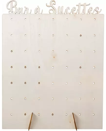 Houten lolly display 40 x 30 cm