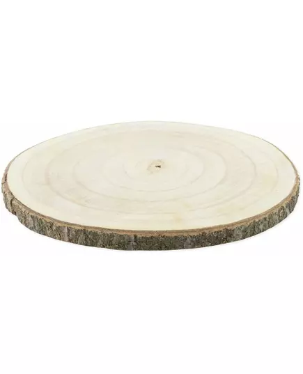 Natuurlijk houtblok 28 tot 33 cm