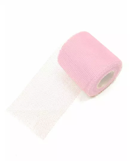 Rouleau de tulle rose de 20 mètres