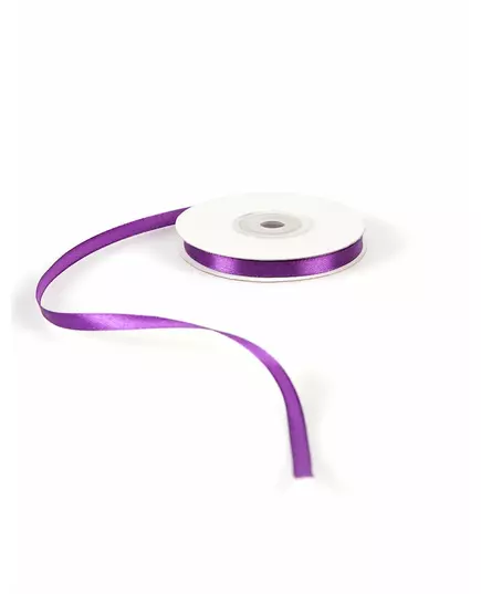 Ruban satin violet 0.6 cm x 25 m