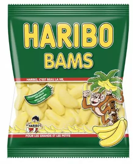 Sachet Bonbons Banane Haribo - 120 g