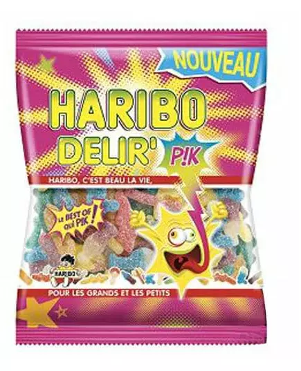 Sachet Bonbons Delir' Haribo - 120 g.