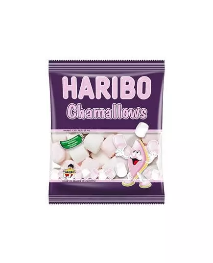 Sachet bonbons Haribo chamallows - 100 g