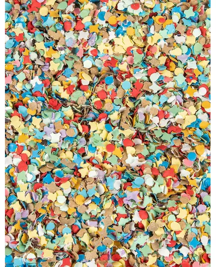Zakje met 100 gram confetti