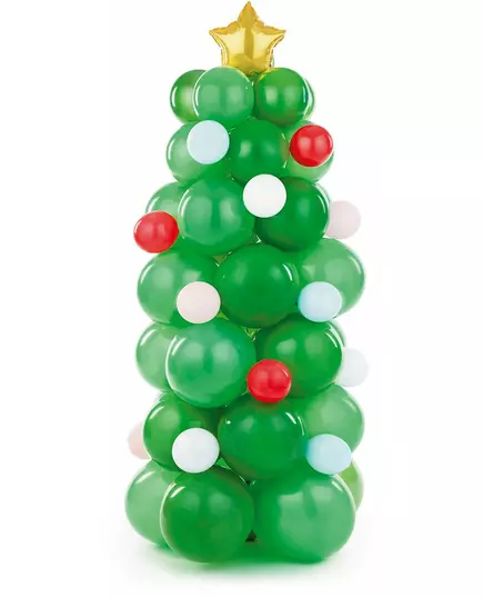 Sapin de Noël bouquet de ballons 161 cm