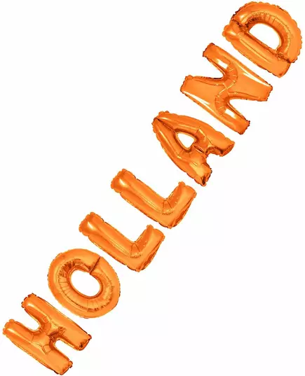 Holland ballonnen oranje 40 cm