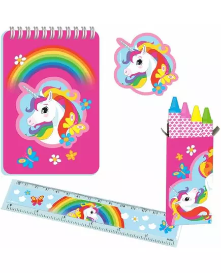 Set Papeterie 20 pièces Licorne