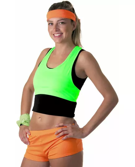 Brassière vert fluo femme