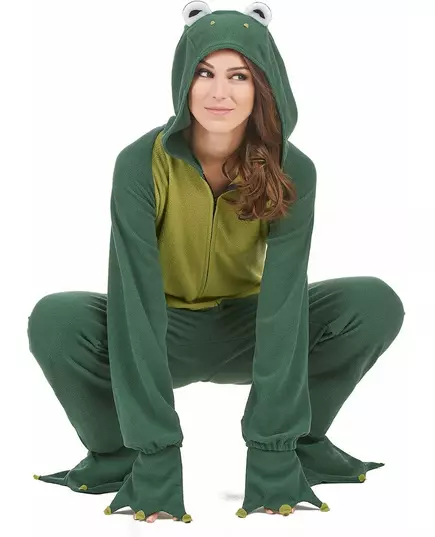 Combinaison à capuche grenouille femme
