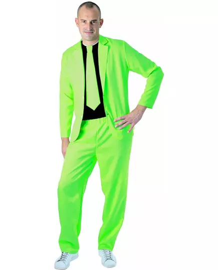 Fluo groen fashion kostuum voor volwassenen
