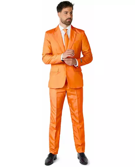 Mr. Orange Suitmeister™ kostuum voor mannen, Maat: Small (EU 44–46)