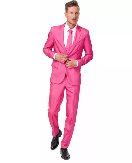 Roze kostuum voor heren Suitmeister™, Maat: Small (EU 44–46)