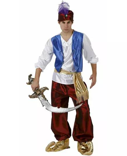 Déguisement prince arabe homme, Taille: Medium/Large
