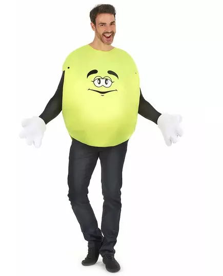 Déguisement bonbon jaune Adulte