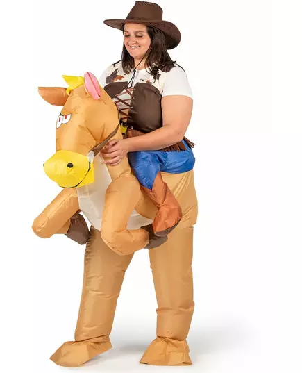 Déguisement cheval gonflable adulte