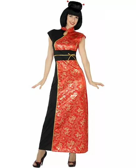 Déguisement chinoise femme, Taille: X-Large