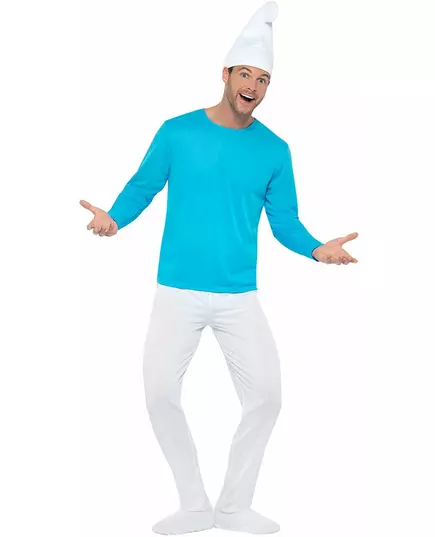 Schtroumpf™ Kostuum voor Volwassenen Grote Maat