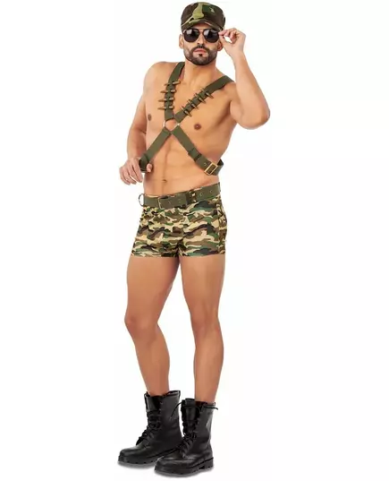 Sexy soldatenkostuum voor mannen
