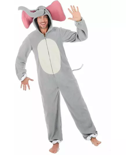 Déguisement éléphant gris homme