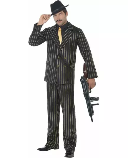 Gangster charleston kostuum voor mannen, Maat: Medium
