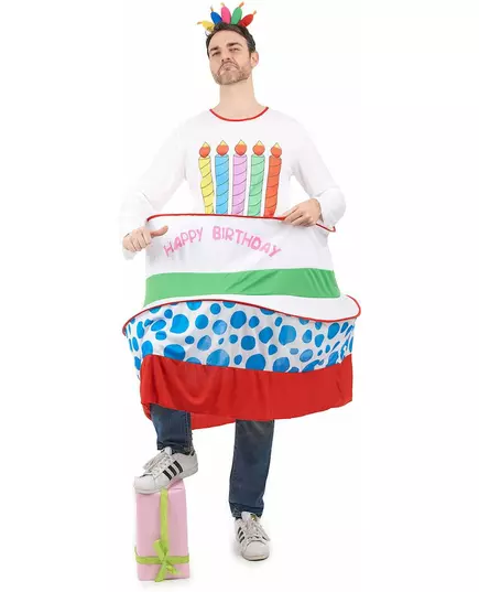 Déguisement gâteau d'anniversaire homme