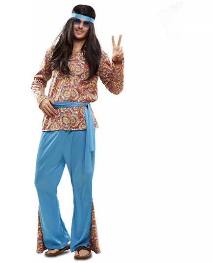 Déguisement hippie psychédélique homme
