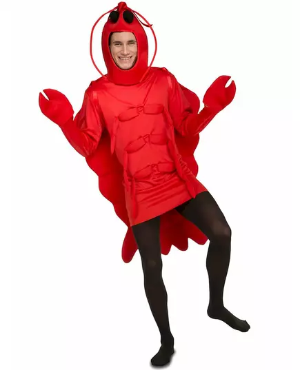 Déguisement homard rouge adulte