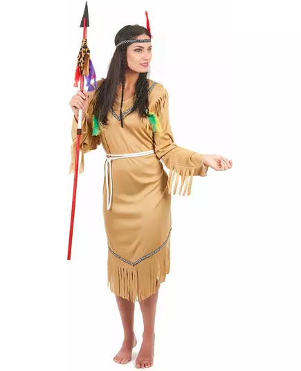 Déguisement indienne robe longue femme
