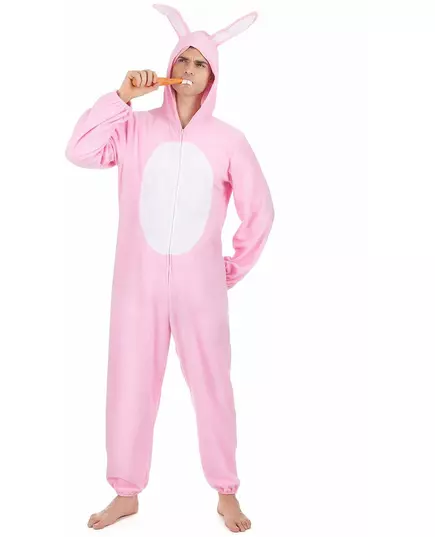 Déguisement lapin rose Homme