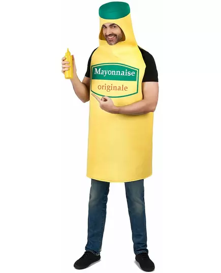 costume de mayonnaise pour adulte
