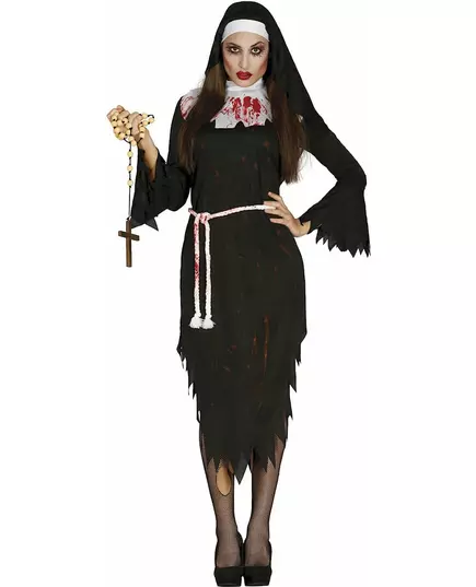 Gothic duistere non kostuum voor volwassenen, Maat: Large (42–44)