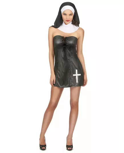 Déguisement nonne sexy bustier femme
