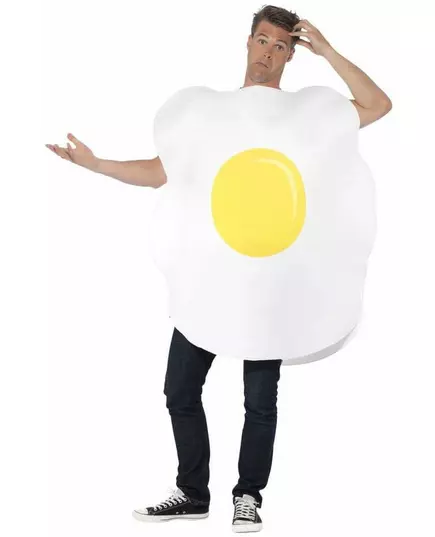 Déguisement oeuf sur le plat adulte