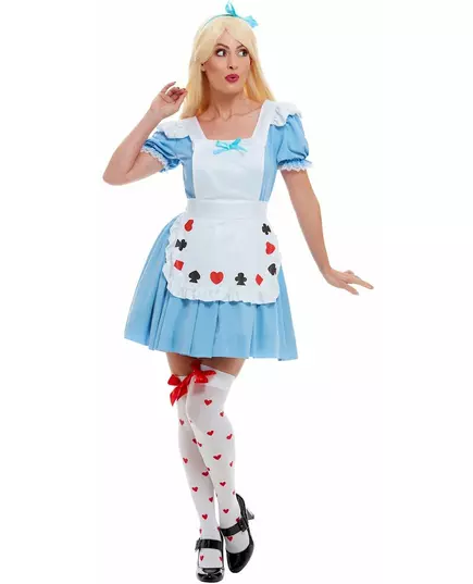 Déguisement princesse des merveilles femme, Taille: Large