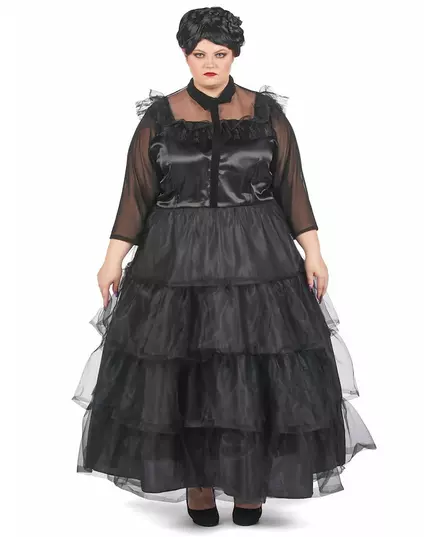 Déguisement robe de bal gothique grande taille femme, Taille: X-Large