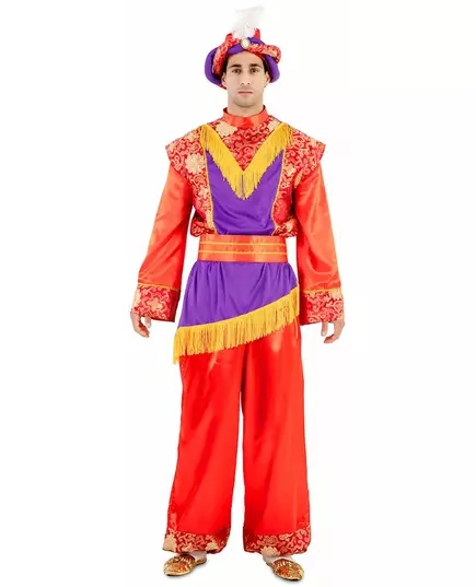 Déguisement Roi Mage sultan rouge adulte