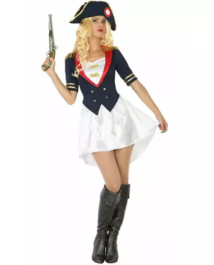 Déguisement soldat française femme, Taille: X-Small/Small