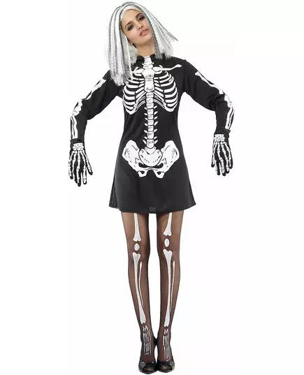 Halloween skeletten kostuum voor dames