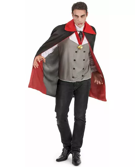 Déguisement vampire homme gris Halloween