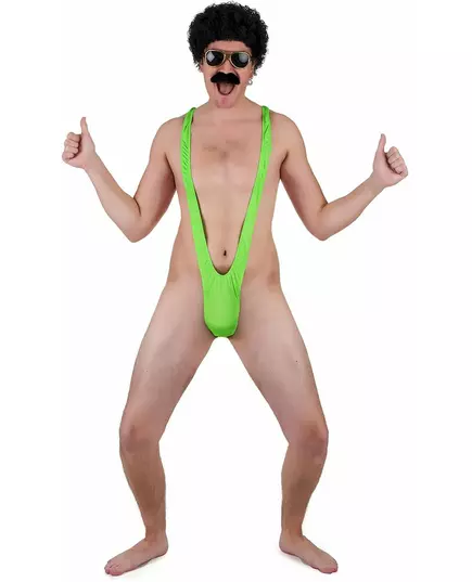 Mankini Vert Fluo Homme